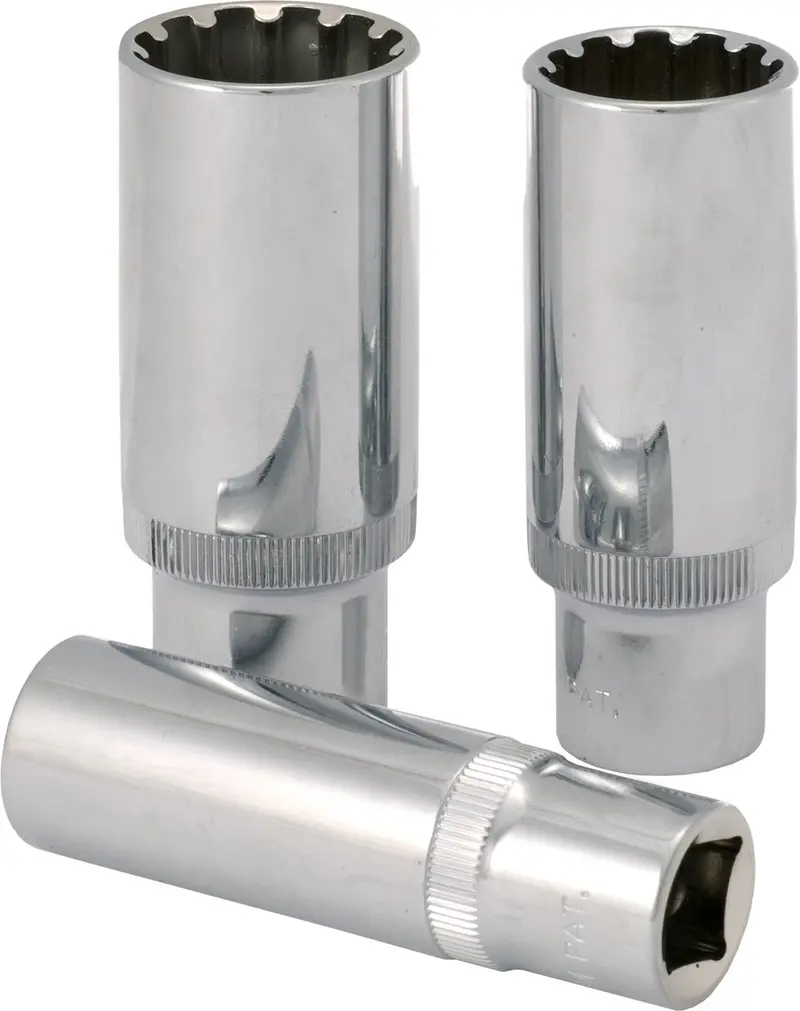 1/2" Dr. Spherical Deep Socket, Metric 1