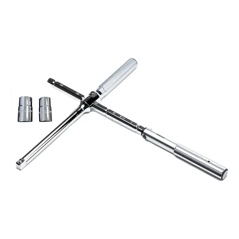 1/2-Inch Drive X-Torq Preset Torque Wrench With Flip Socket Kit (60–100 Ft-Lb) 1