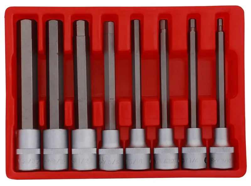 1/2" Standard Socket Bit Set – 8-Piece (Imperial) 1