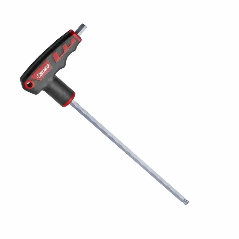 1/4-Inch Ball-End T-Handle Hex Key For Heavy-Duty Sae Tasks 1