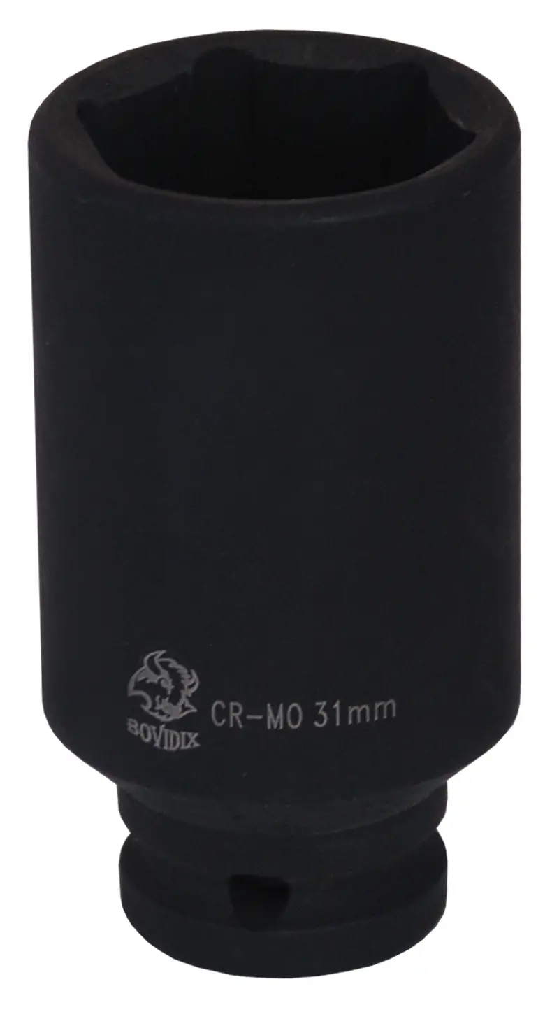 1" Drive Impact Deep Socket – 6-Point Metric 1