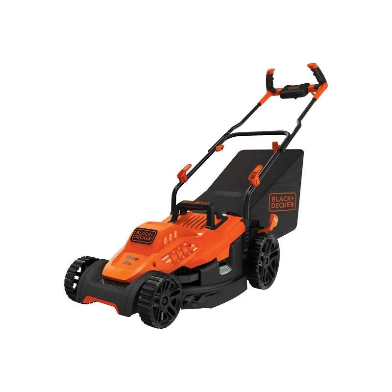 10-Amp 15-Inch Corded Lawn Mower – Ergonomic Bike-Style Handle 1