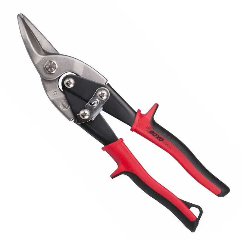10-Inch Left-Cutting Tin Snips For Curved Cuts 1