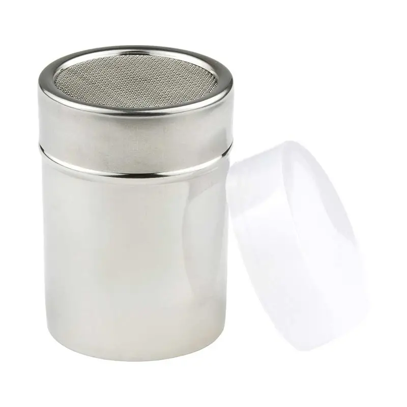 10-Ounce Powdered Sugar Shaker With Fine Mesh Dispenser 1