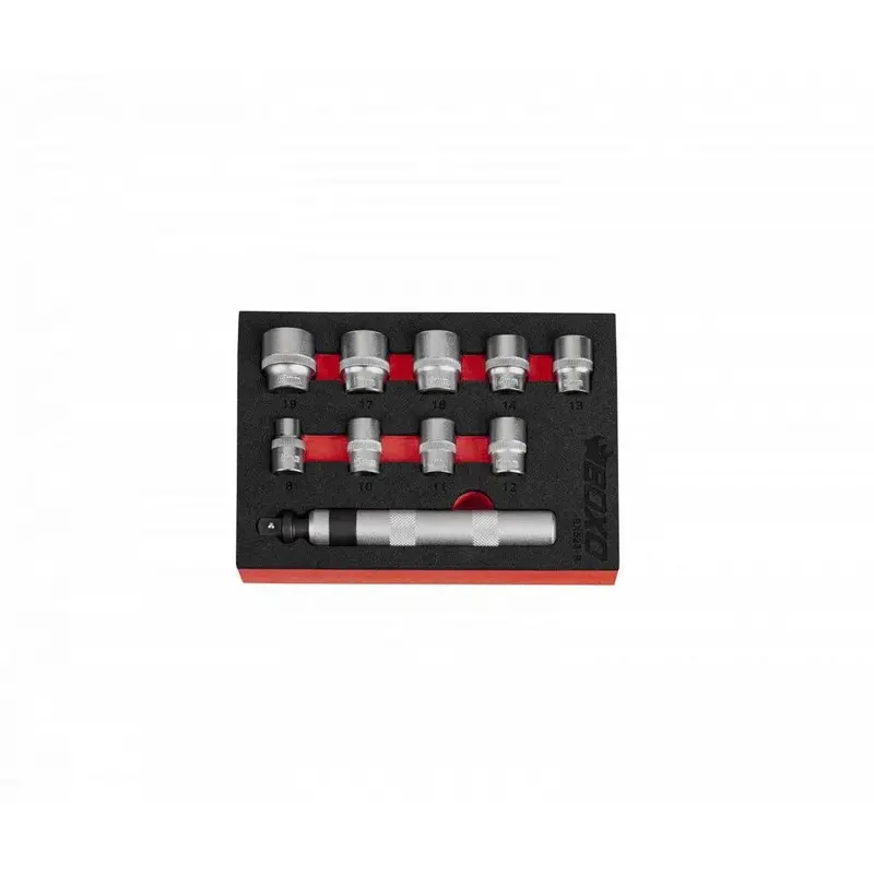 10-Piece 3/8" Drive Impact Driver Set – Rounded-Head Sockets For Specialty Fasteners 1