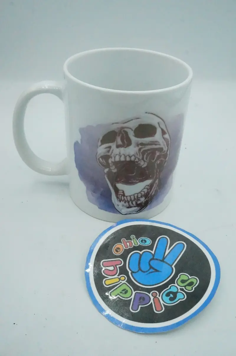 11 Oz Premium Glass Mug | Ohio Hippies Smoke Shop 1