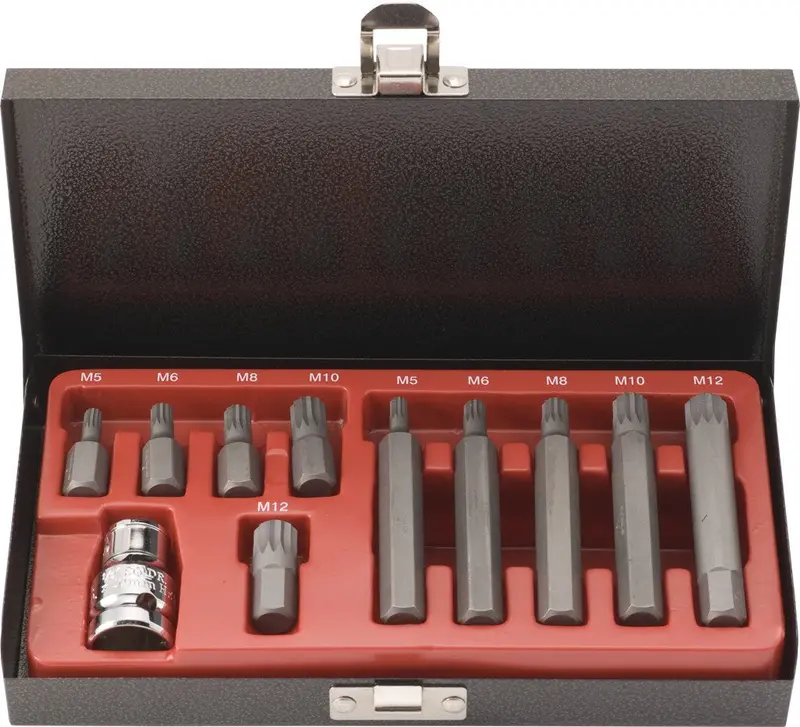 11-Piece Insert Bit Set For 3/8" Drive Ratchets 1