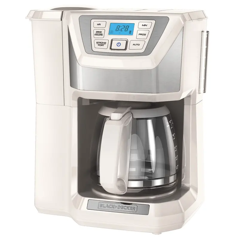 12-Cup Mill+Brew Coffee Maker – Built-In Grinder And Programmable Brewing 1