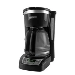 12-Cup Quicktouch™ Programmable Coffee Maker – Black & Stainless Steel 1
