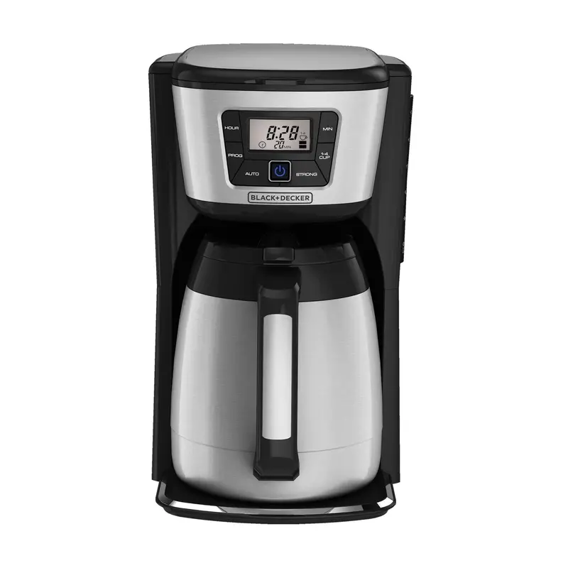 12-Cup Thermal Programmable Coffeemaker With Auto-Brew Timer 1