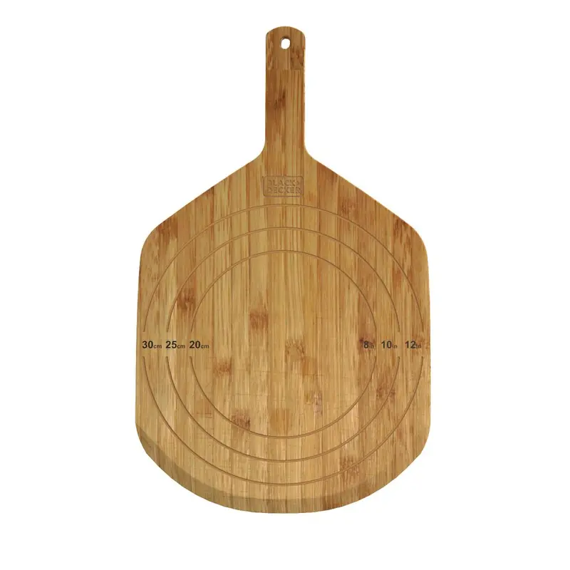 12-Inch Natural Wood Pizza Peel For Artisanal Baking 1
