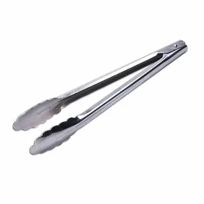 12-Inch Stainless Steel Utility Tongs – Versatile Kitchen Grabber 1