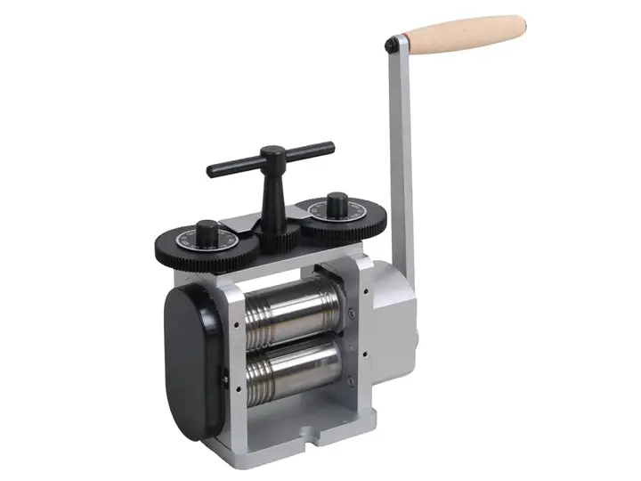 130Mm Dual-Purpose Hand Rolling Mill For Sheet And Wire – Matte Black Finish 1