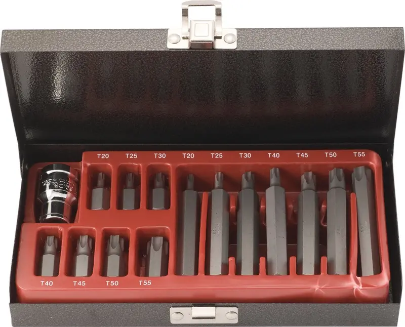 15-Piece Hex Bit Set For Common Fastening Tasks 1