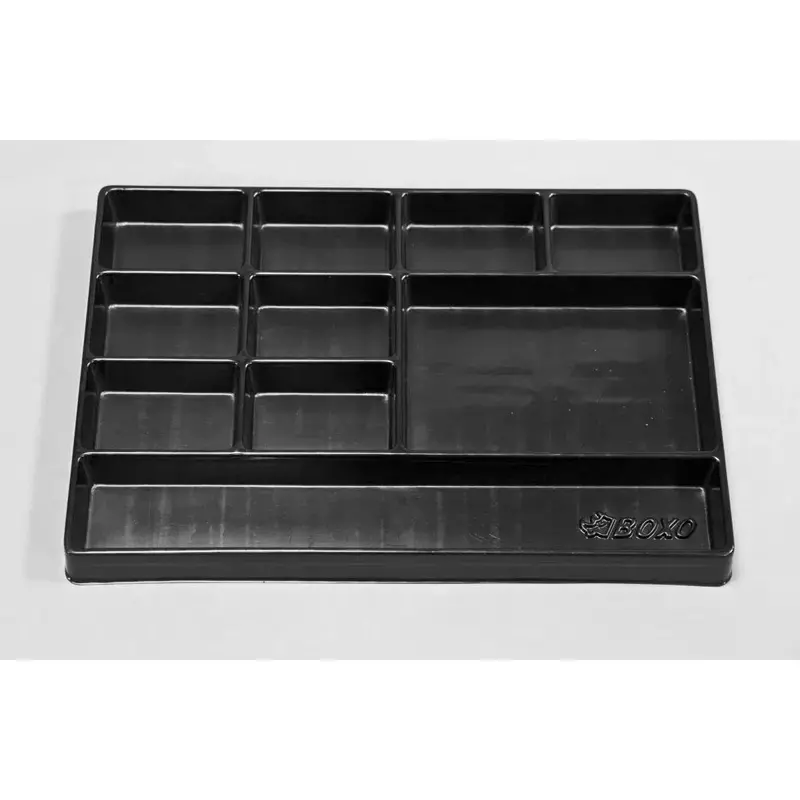 16" Universal 10-Section Deep Drawer Divider – High-Density Plastic, Precision Slot Layout 1