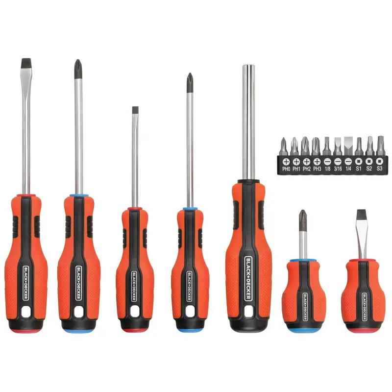 17-Piece Magnetic Color-Coded Screwdriver Collection 1