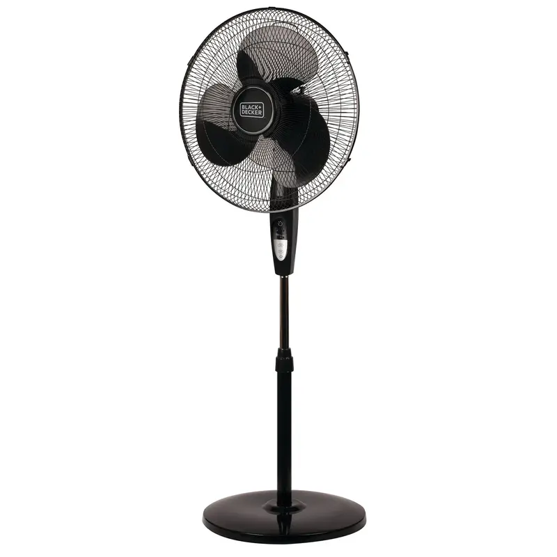 18-Inch Round-Base Stand Fan With Remote Operation 1