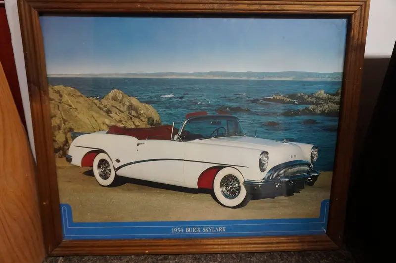 1954 Buick Skylark Vintage Wall Art Print 1