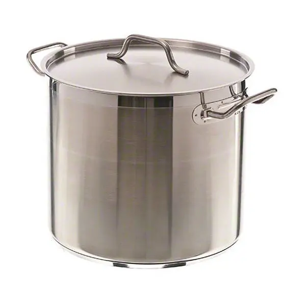 20-Quart Stainless Steel Stock Pot With Lid 1