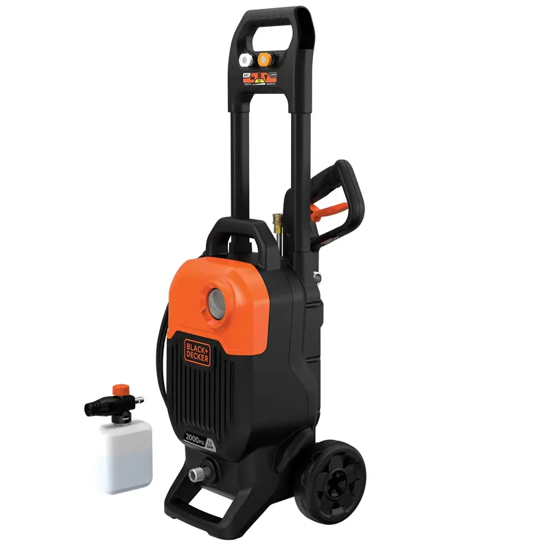 2,000 Psi Electric Cold Water Pressure Washer – 1.2 Gpm, Home & Garage Use 1