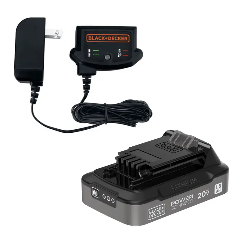 20V Max* Powerconnect™ 1.5 Ah Battery + Charger Combo With Charge Indicator Light 1