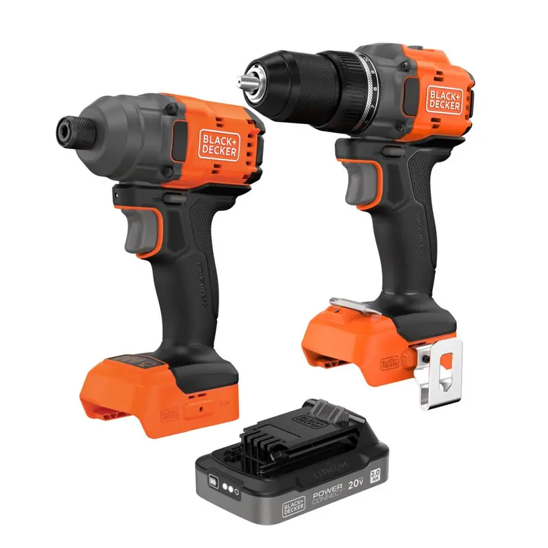 20V Max Powerconnect Brushless Drill And Impact Driver Combo Kit With Battery And Charger 1
