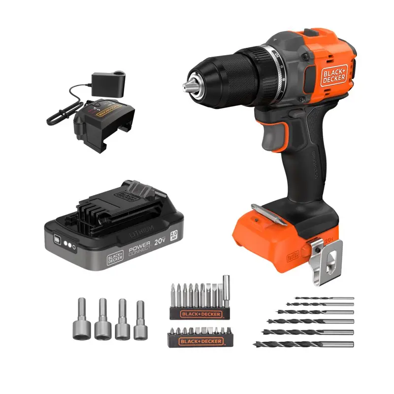 20V Max Powerconnect Brushless Drill/Driver Project Kit With Battery And Charger 1