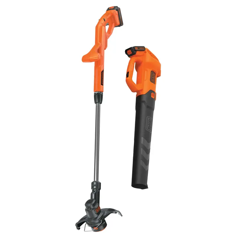20V Max* Powerconnect Cordless Combo Kit – Axial Leaf Blower + String Trimmer With Battery & Charger 1