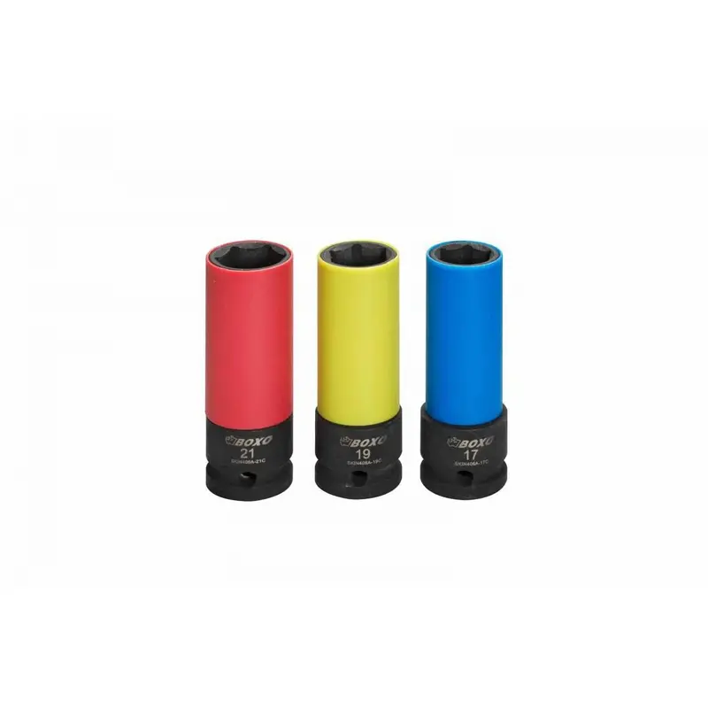 21Mm Lug-Nut Compatible 1/2" Drive 6-Point Impact Socket 1