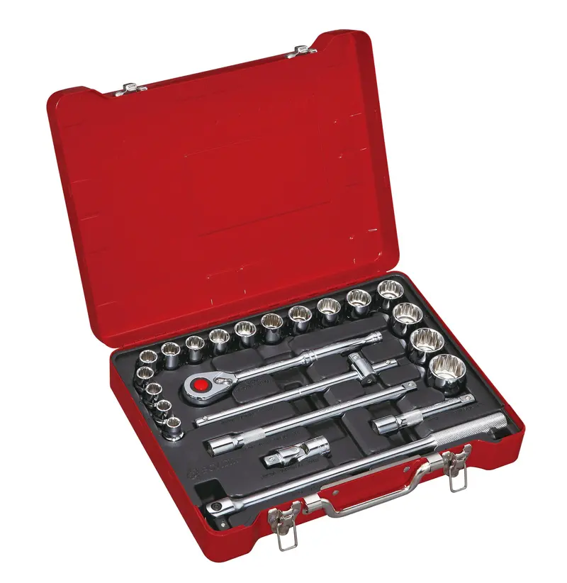 23-Piece 1/2" Drive Metric Socket And Accessory Kit 1