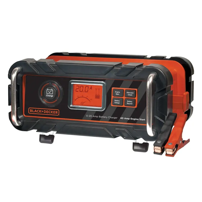 25-Amp Smart Bench Battery Charger With 75-Amp Jump Start & Alternator Diagnostic 1