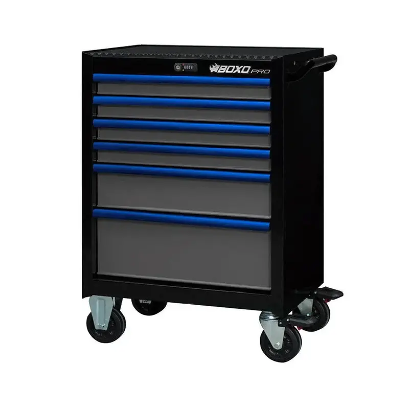 26-Inch 6-Drawer Heavy-Duty Rolling Tool Box 1