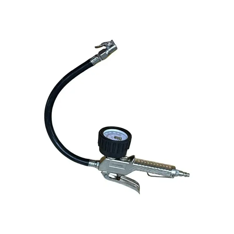 3-In-1 Portable Tire Inflator With Built-In Pressure Gauge And Led Light 1