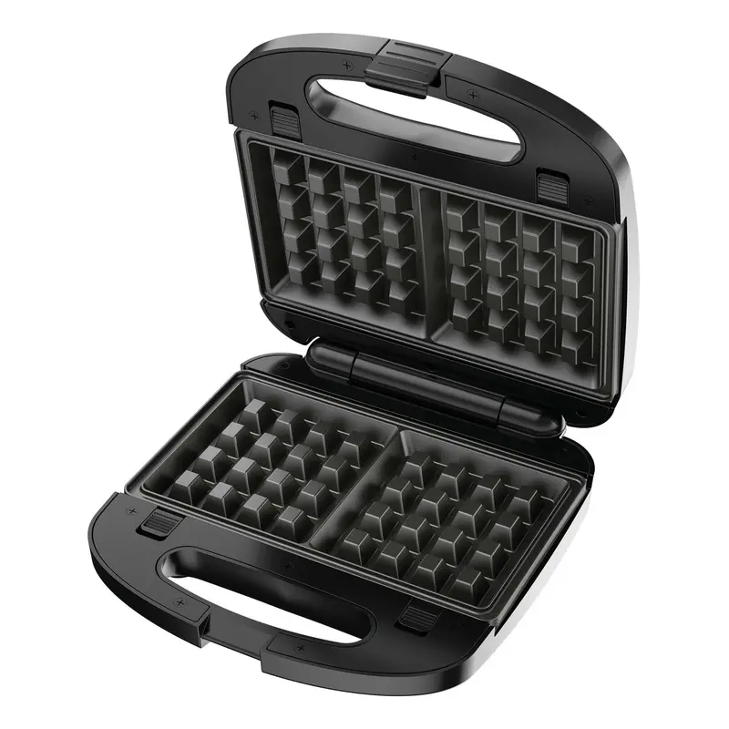 3-In-1 Stainless Steel Waffle, Grill, And Sandwich Maker 1