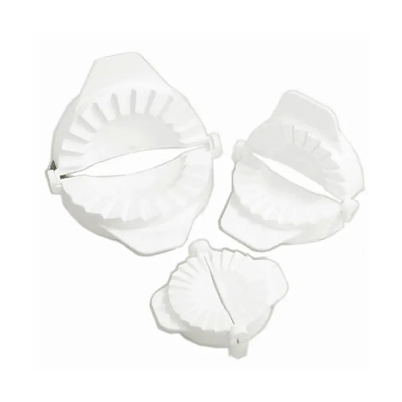 3-Piece Potsticker, Dumpling, And Ravioli Dough Press Set 1