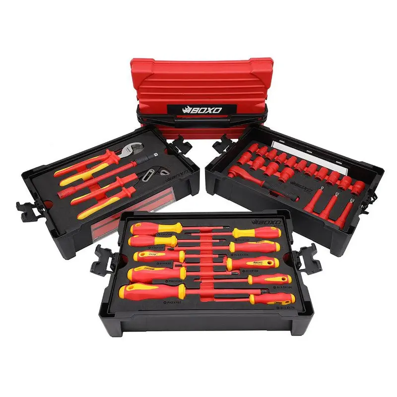 39-Piece Insulated Electrician’S Tool Set – Vde-Certified, Safety-First Design, Eva Foam Organizer 1