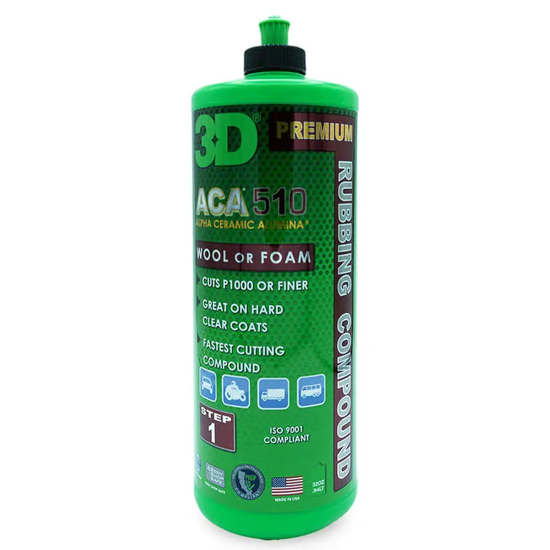 3D Aca 510 Heavy-Cut Compound – Professional Cutting Paste (8 Oz / 32 Oz) 1