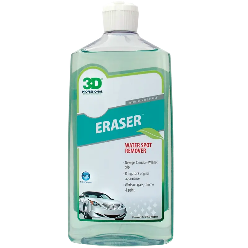 3D Eraser Water Spot Remover Gel – 16 Oz Tube 1