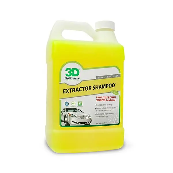 3D Extractor Carpet & Upholstery Shampoo – 128 Oz 1