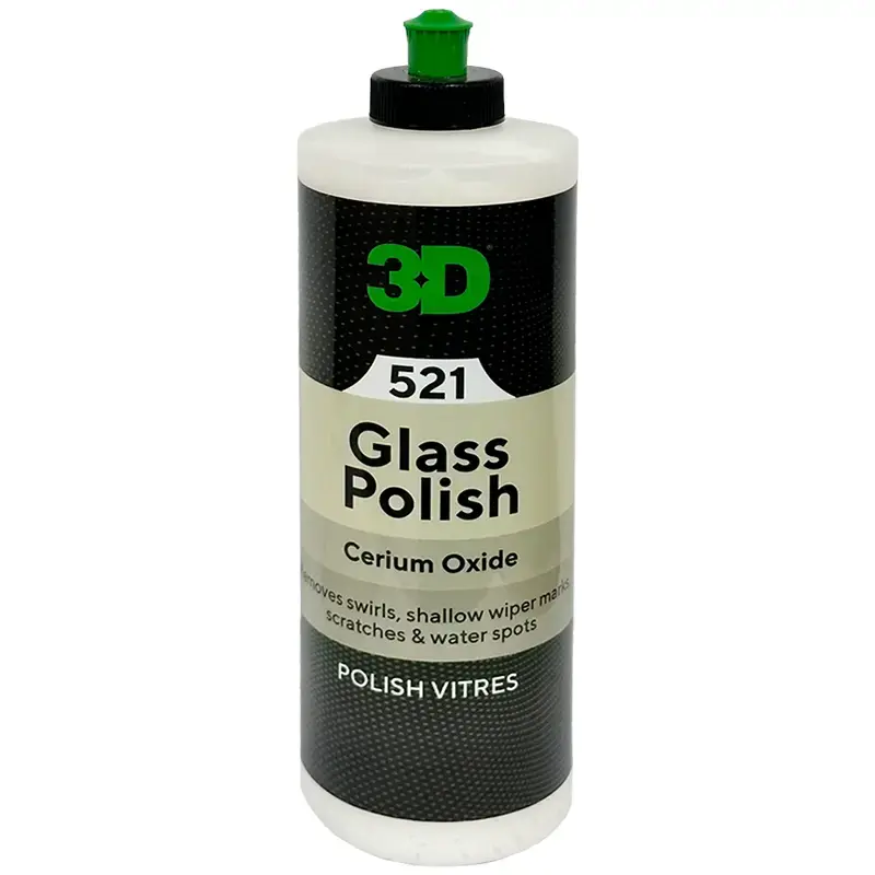 3D Glass Polish With Cerium Oxide (16 Oz) 1