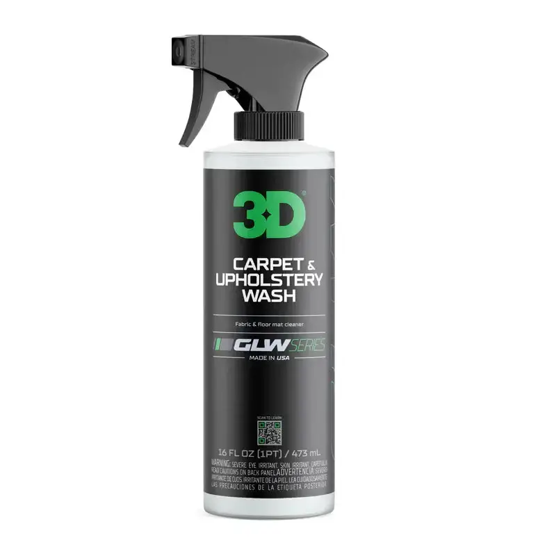 3D Glw Carpet And Upholstery Cleaning Shampoo (16 Oz) 1