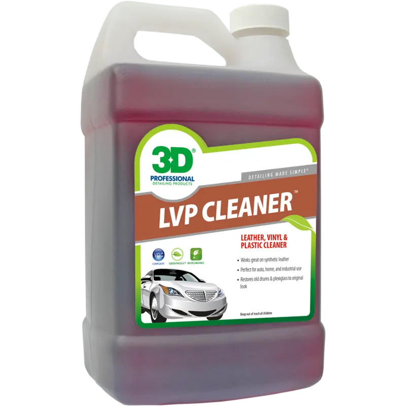 3D Lvp Cleaner For Leather, Vinyl & Plastic Surfaces – 128 Oz 1