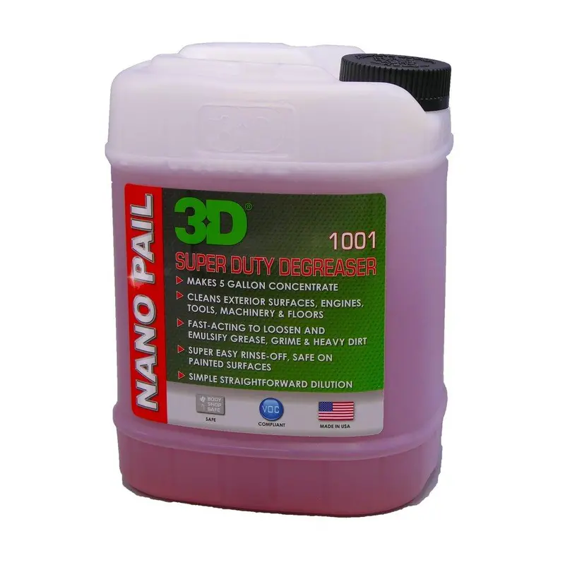 3D Nano Drum Super Degreaser – High-Yield Heavy-Duty Cleaner, 128 Oz 1