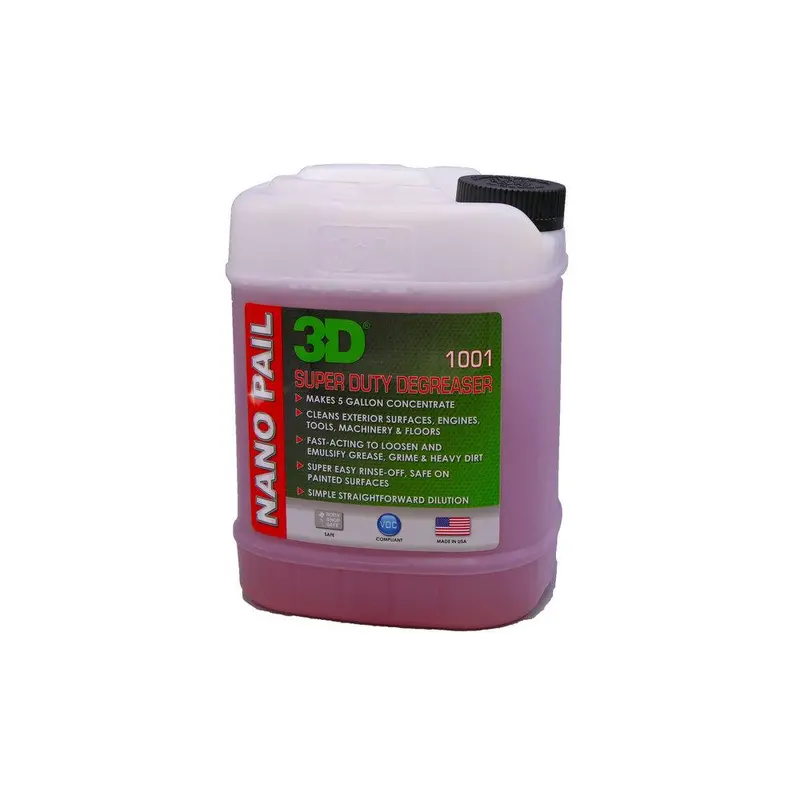 3D Nano Pail Super Degreaser – Industrial-Strength Cleaning, 64 Oz 1