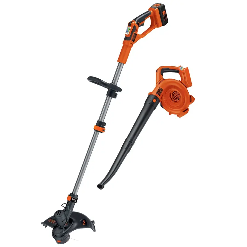 40V Max Cordless Trimmer And Leaf Blower Kit With Battery & Charger 1