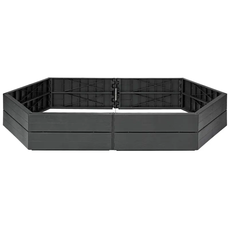 5-Foot Modular Raised Garden Bed Kit For Home Gardening 1
