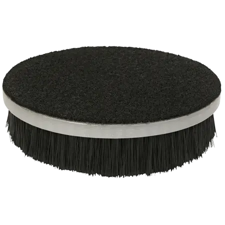 5-Inch Hook-And-Loop Carpet Brush With 0.875-Inch Polypropylene Bristles 1
