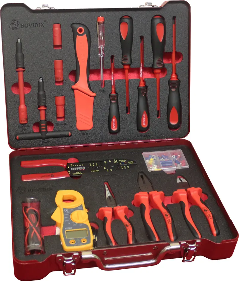 57-Piece Electrician’S Tool Kit – Insulated Hand Tools 1