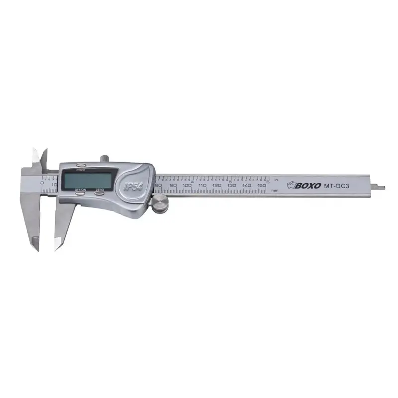 6" (150Mm) Waterproof Digital Caliper With Precision Measurement Display 1