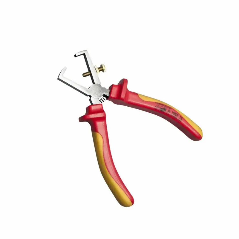 6-Inch Insulated Manual Wire Stripper For Multi-Gauge Cables 1